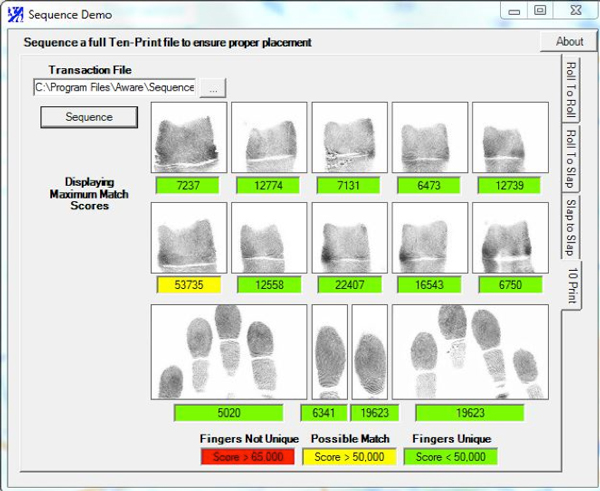 SequenceCheck Screenshot