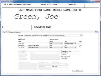 Manual entry of additional field values