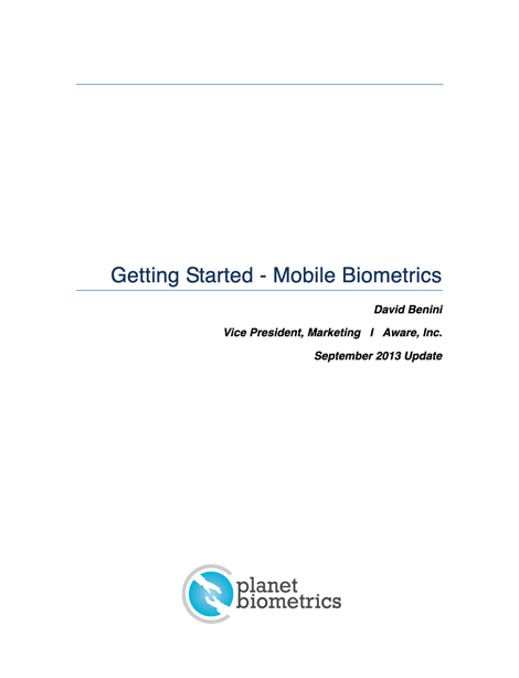 Mobile Biometrics