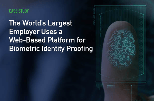 Web-based Biometric Identity Proofing