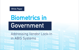 Biometrics in Government - Addressing Vendor Lock-in