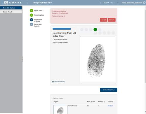 Fingerprint Capture