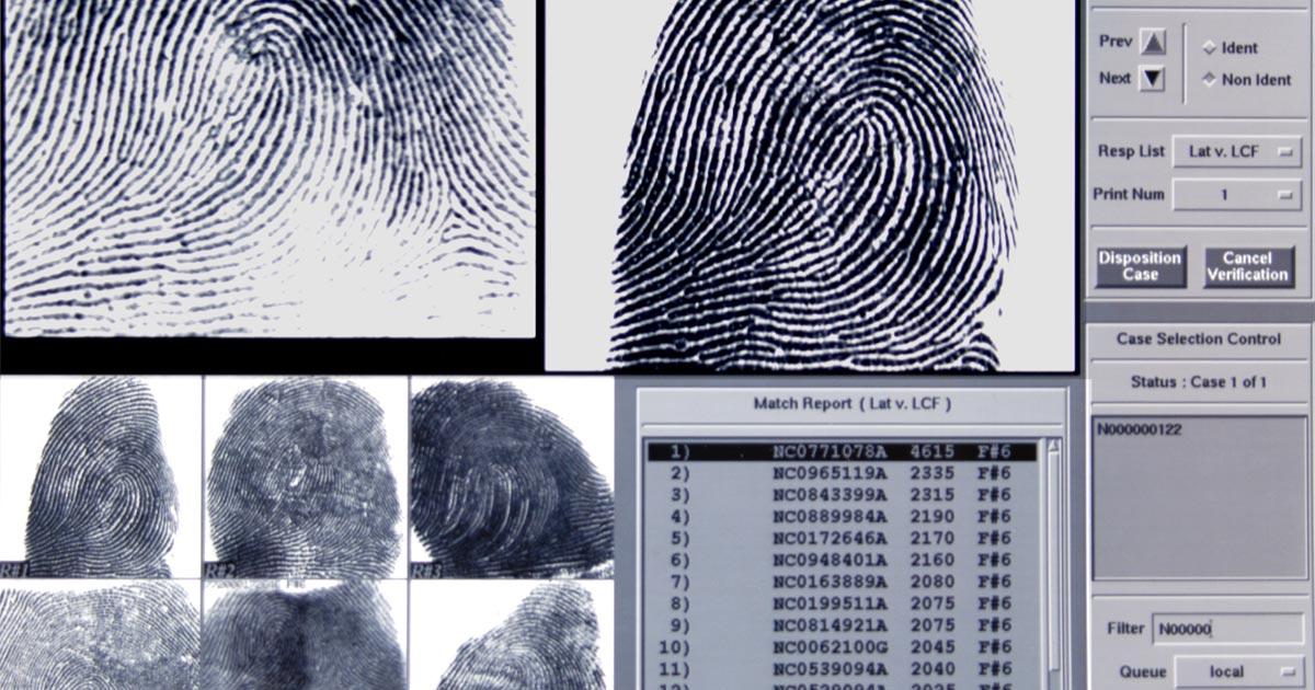 Law Enforcement Fingerprinting