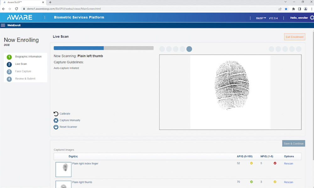 Fingerprint Capture