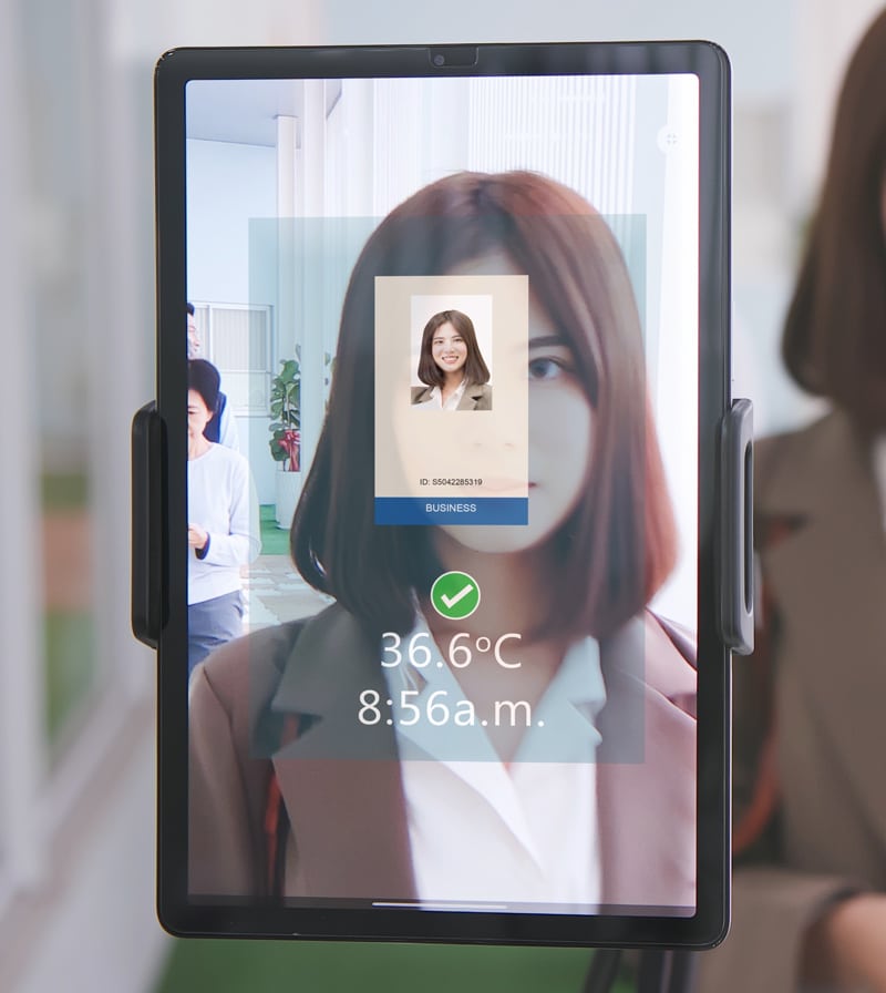 Biometric Capture Woman